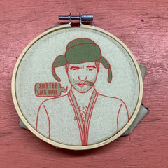 Christmas Vacation Eddie Embroidery Kit