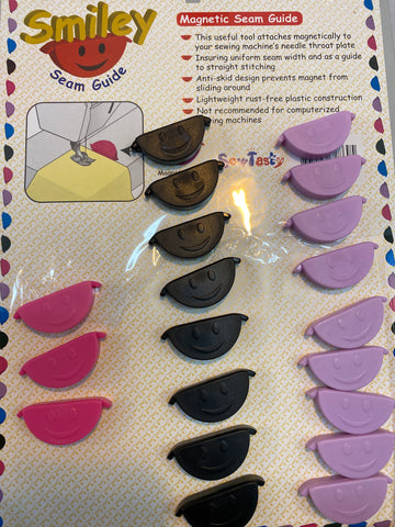 Seam guide smiley