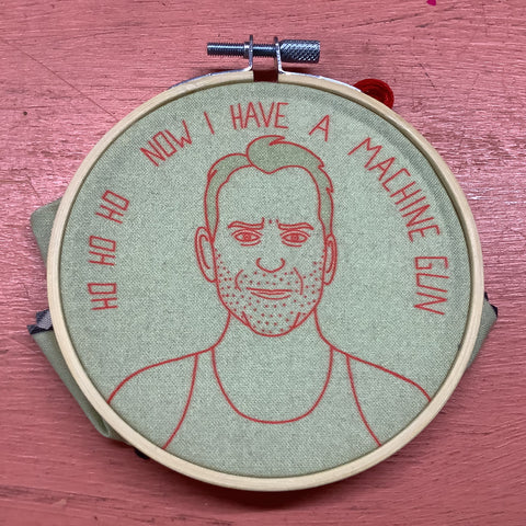 Die Hard Embroidery Kit