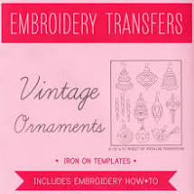 Vintage Ornaments Iron-on Embroidery Transfer -- Sublime Stitching