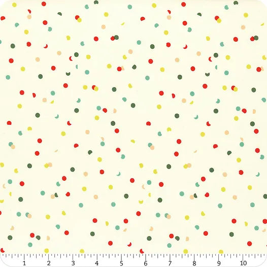 Hole Punch Dot in Multi -- Jolly Basics Ruby Star Society Collaborative -- Moda Fabric