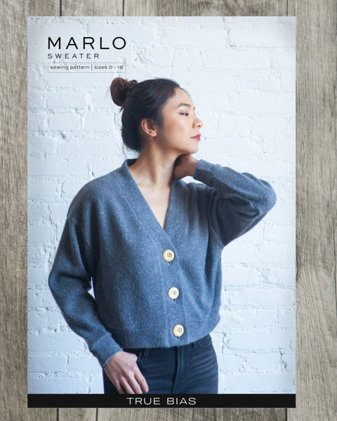 Marlo Sweater Size 0-18 -- True Bias Patterns