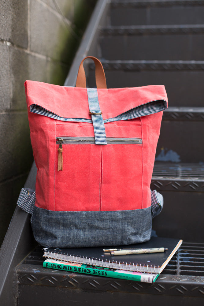 Range backpack sewing pattern -- Noodlehead Patterns
