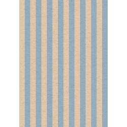 Cabana Stripe in Periwinkle Canvas -- Primavera by Rifle Paper Co for Cotton + Steel