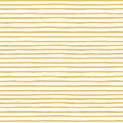 Holiday Classics Festive Stripe in Yellow --  Bon Voyage by Rifle Paper Co. for C + Steel