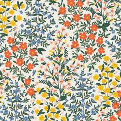 Wildwood Garden in Cream Canvas -- Camont by Rifle Paper Co. for Cotton + Steel Fabrics