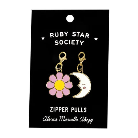 Alexia Abegg Zipper Pulls 2ct -- Ruby Star Society