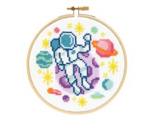 Space Explorer DIY Cross Stitch Kit -- The Stranded Stitch