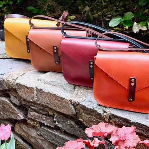 Adult Summer Camp with Stitch & Rivet --- Leather Satchel