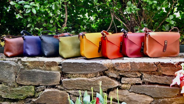 Adult Summer Camp with Stitch & Rivet --- Leather Satchel