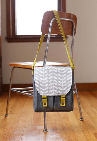 Campfire Messenger Bag Pattern by Noodlehead